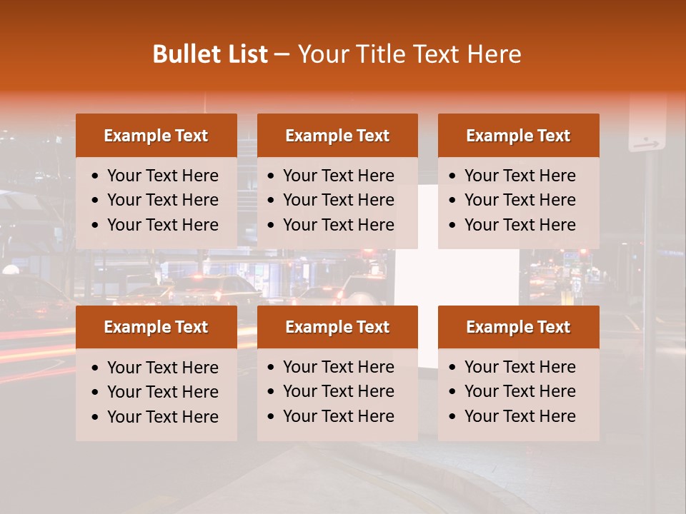 Simple Message Lantern PowerPoint Template