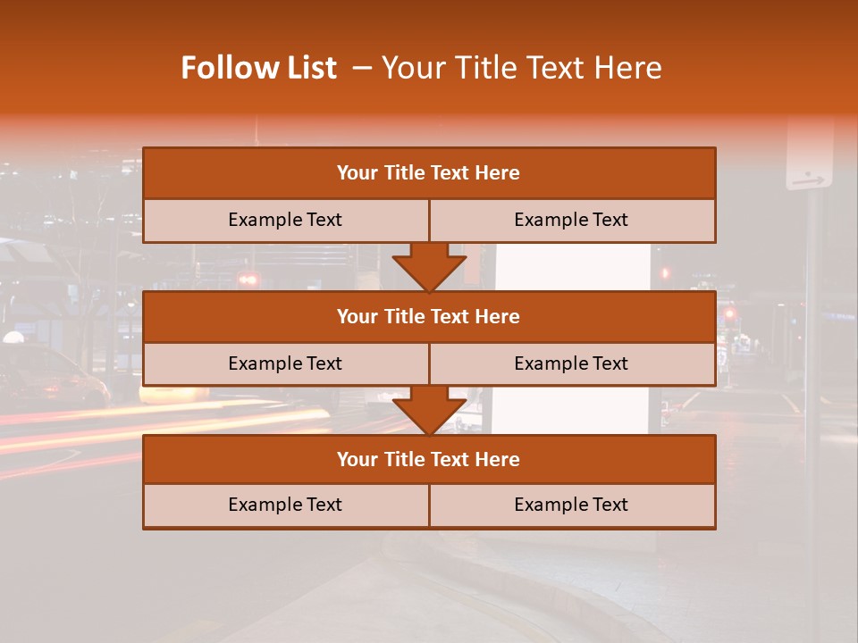 Simple Message Lantern PowerPoint Template