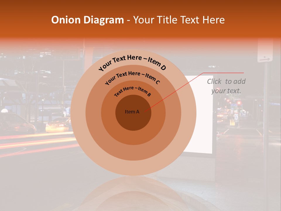 Simple Message Lantern PowerPoint Template