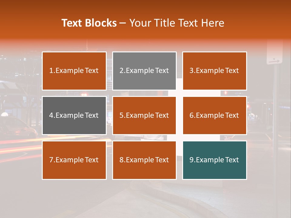 Simple Message Lantern PowerPoint Template