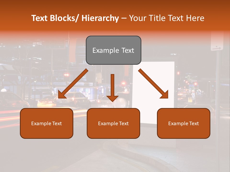 Simple Message Lantern PowerPoint Template