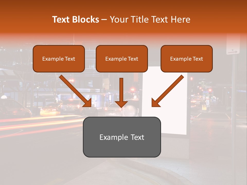 Simple Message Lantern PowerPoint Template