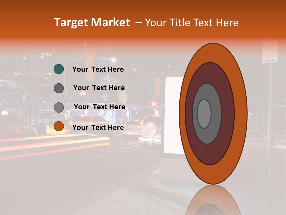Simple Message Lantern PowerPoint Template
