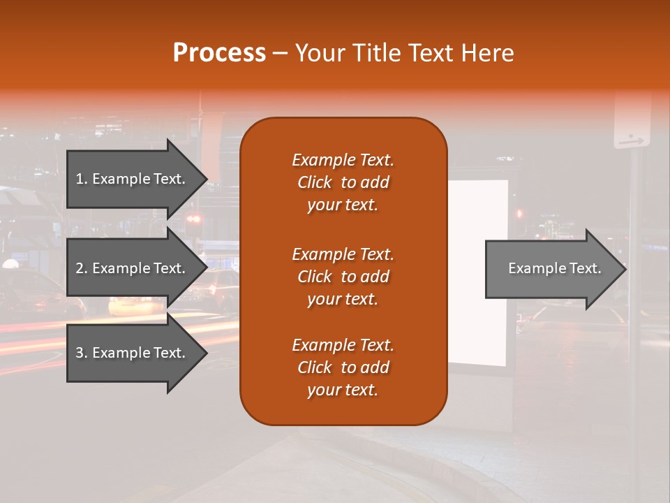 Simple Message Lantern PowerPoint Template