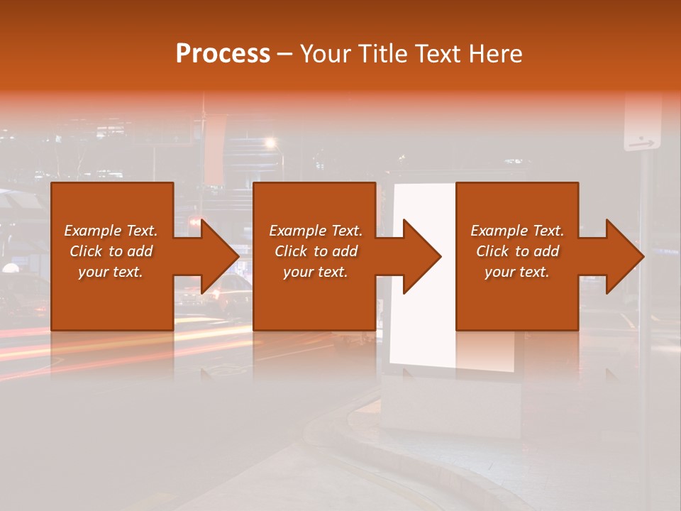 Simple Message Lantern PowerPoint Template