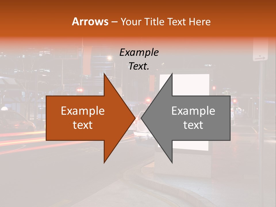 Simple Message Lantern PowerPoint Template