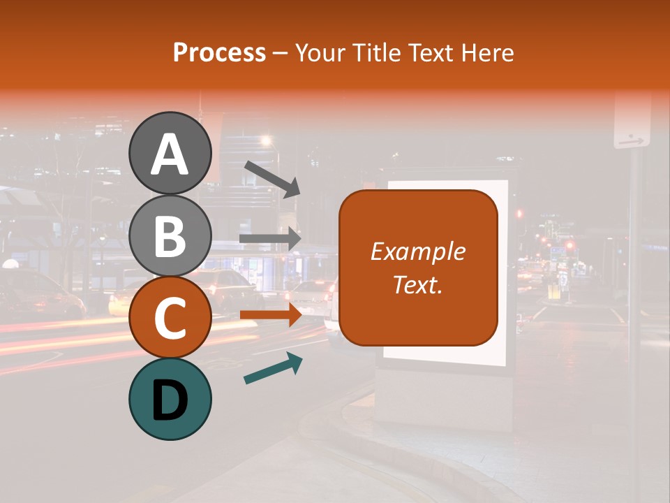 Simple Message Lantern PowerPoint Template