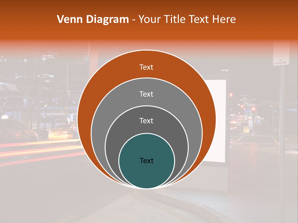 Simple Message Lantern PowerPoint Template