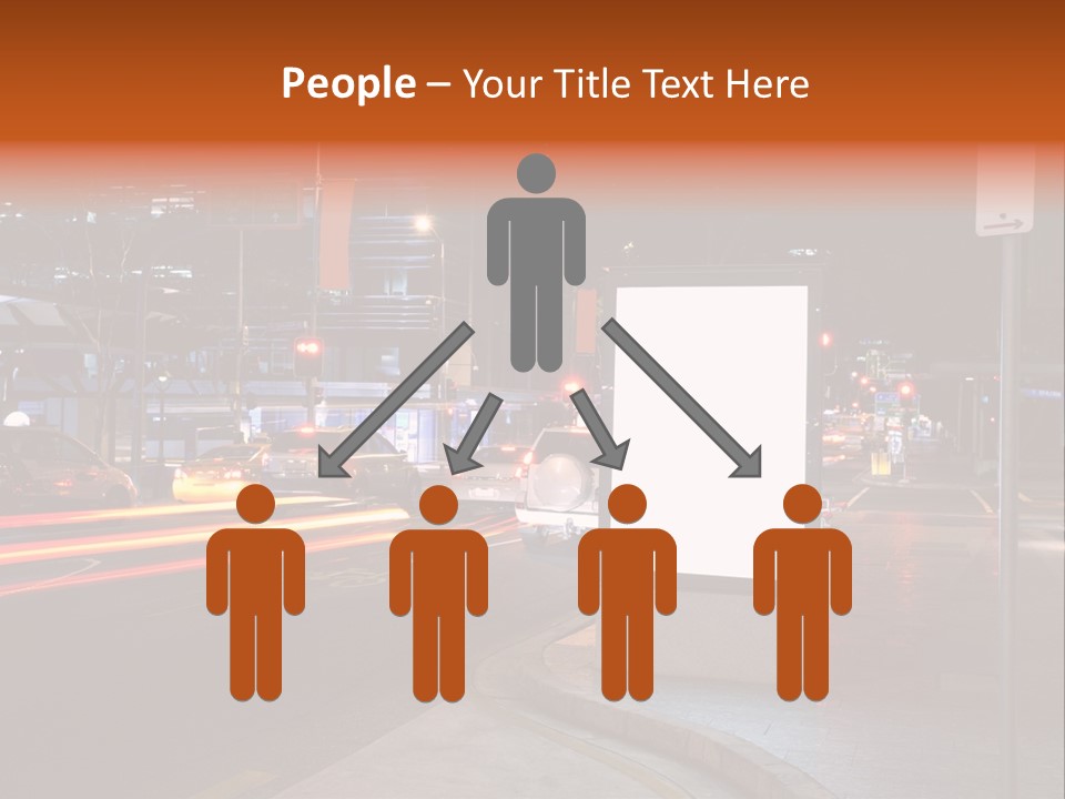 Simple Message Lantern PowerPoint Template