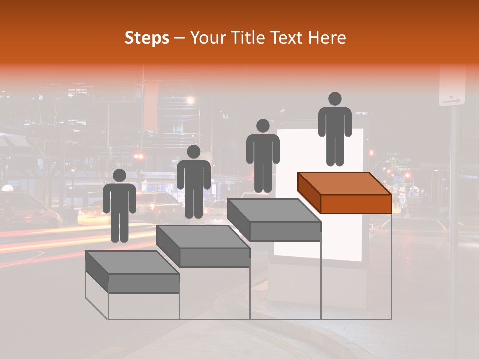 Simple Message Lantern PowerPoint Template