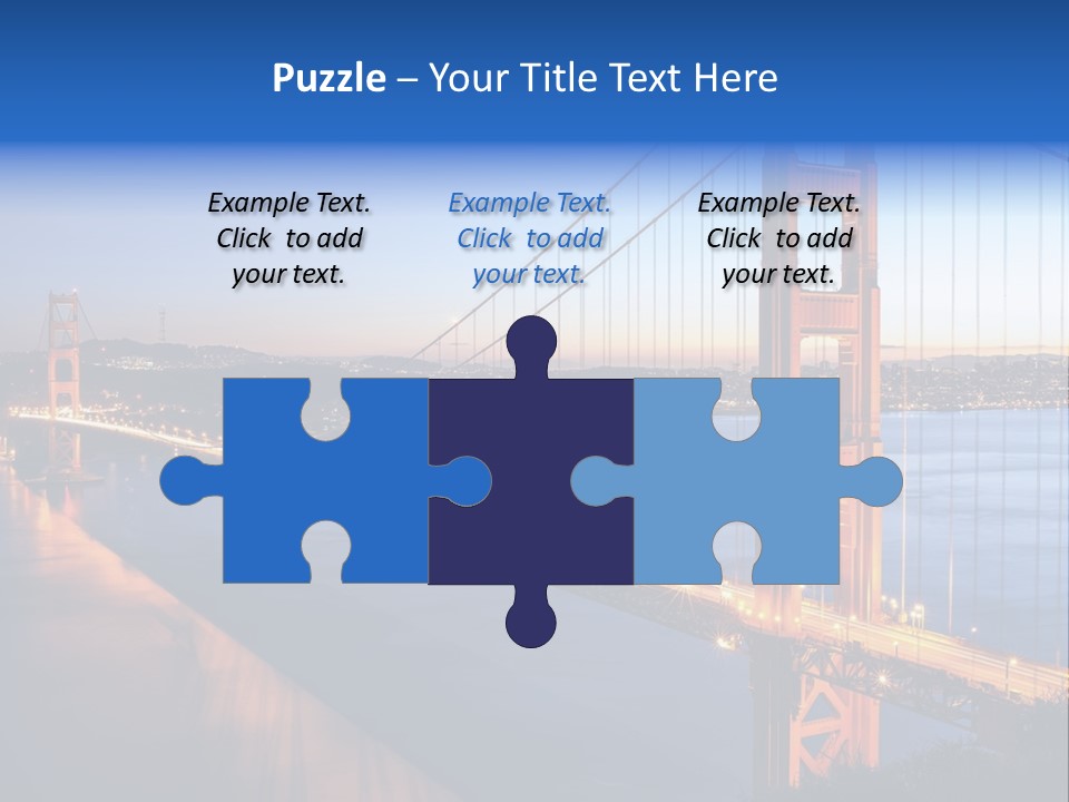 Travel Twin Lights PowerPoint Template