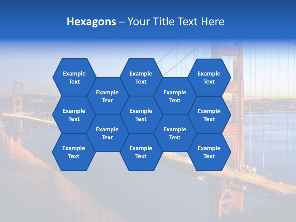 Travel Twin Lights PowerPoint Template