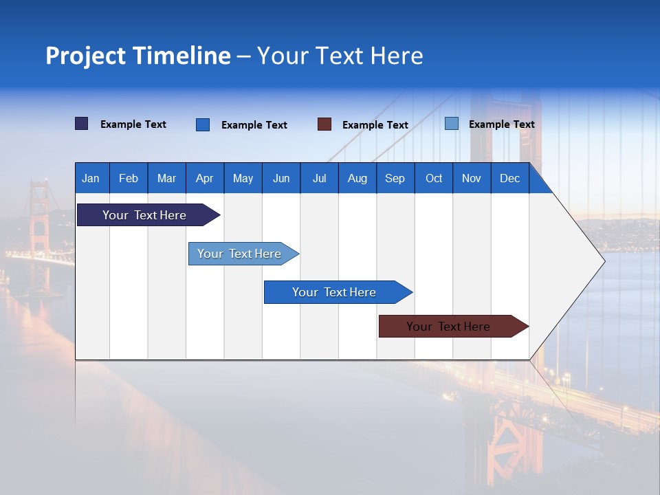 Travel Twin Lights PowerPoint Template