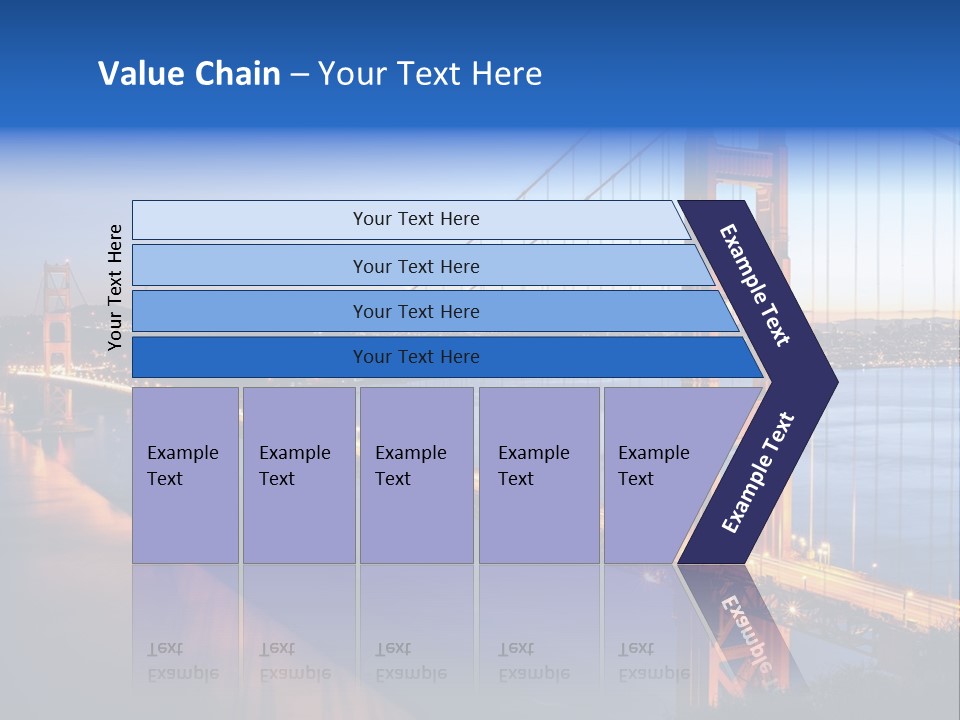 Travel Twin Lights PowerPoint Template