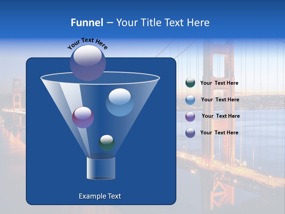 Travel Twin Lights PowerPoint Template