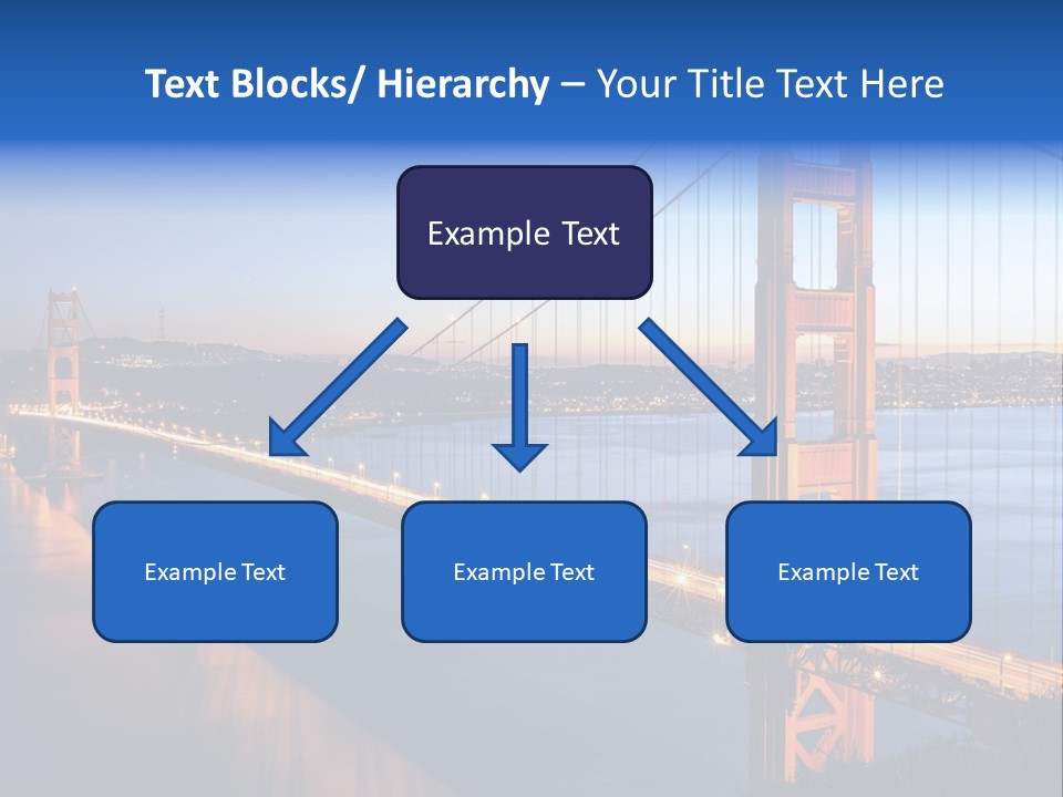 Travel Twin Lights PowerPoint Template