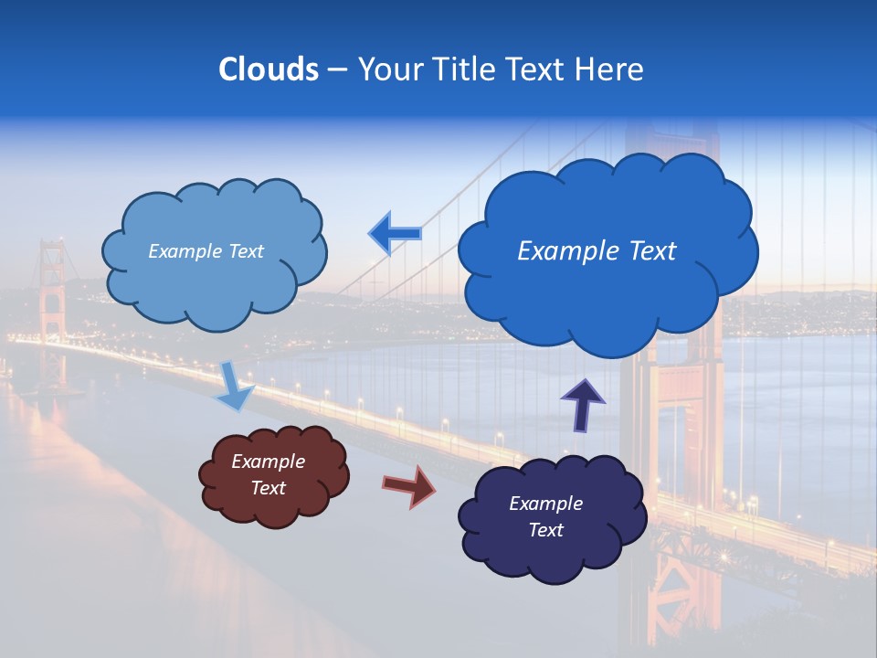 Travel Twin Lights PowerPoint Template