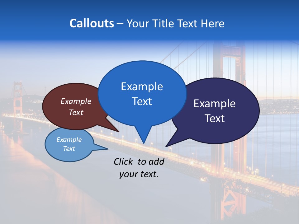 Travel Twin Lights PowerPoint Template