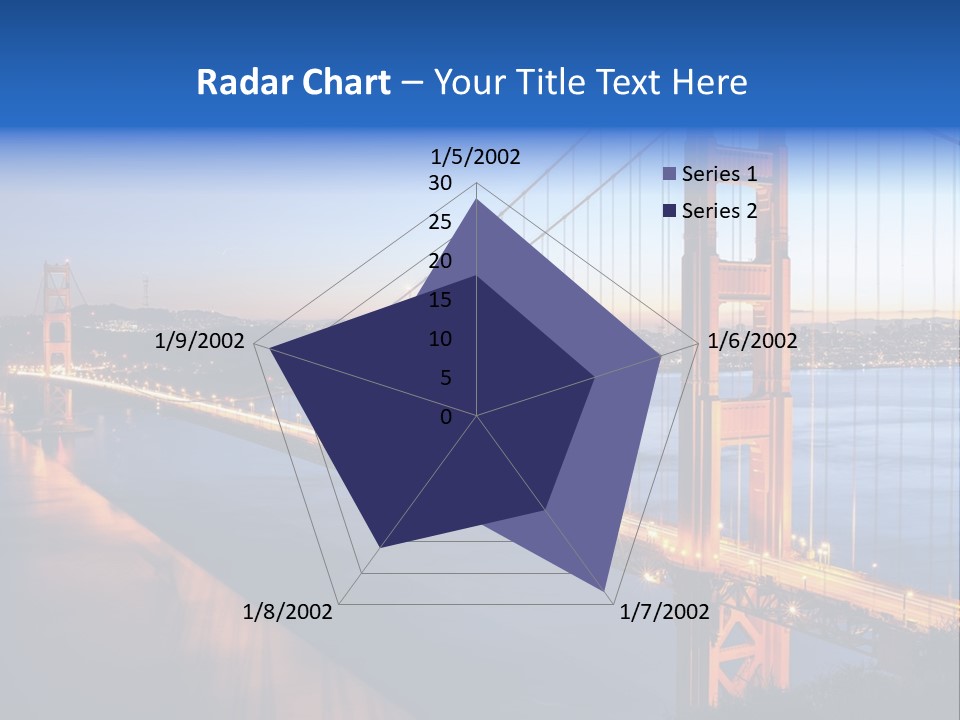 Travel Twin Lights PowerPoint Template