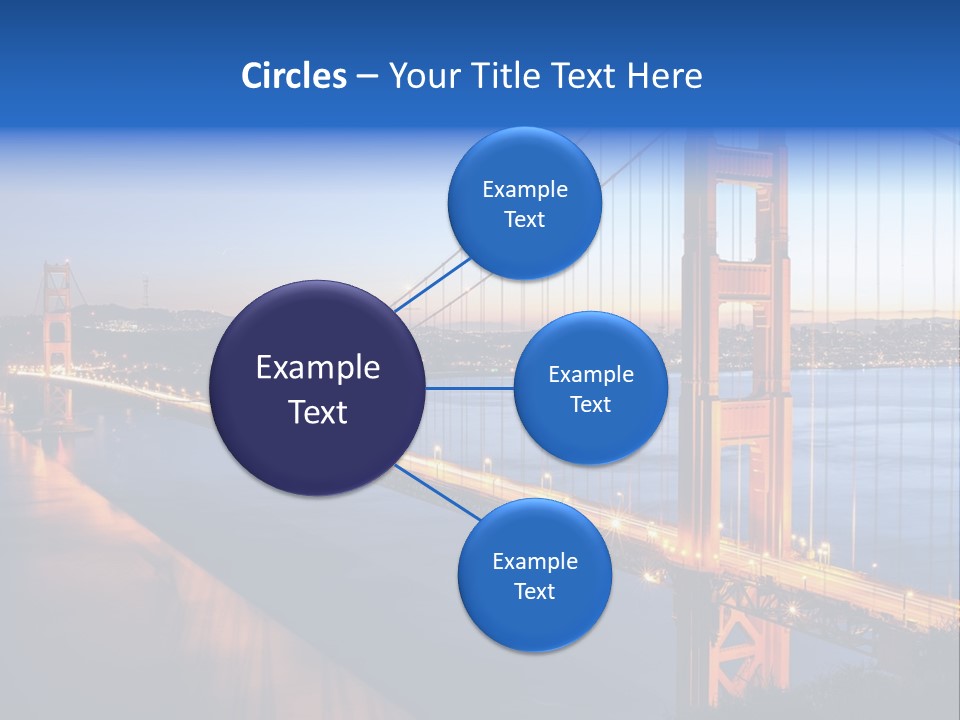 Travel Twin Lights PowerPoint Template