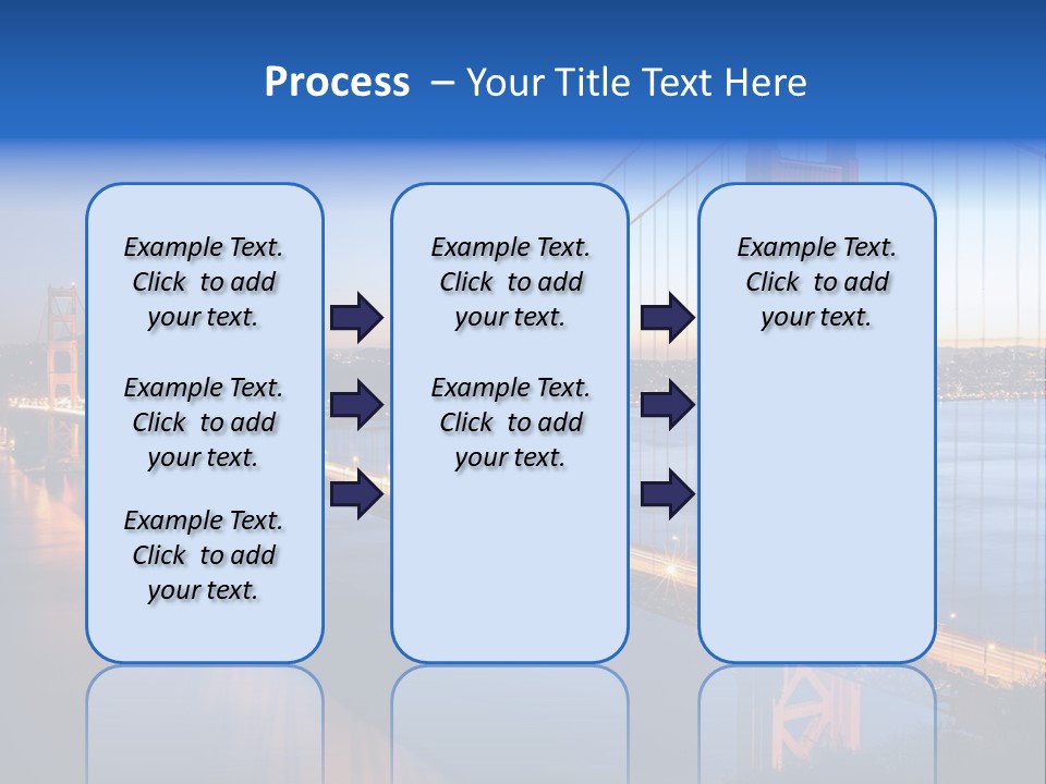 Travel Twin Lights PowerPoint Template