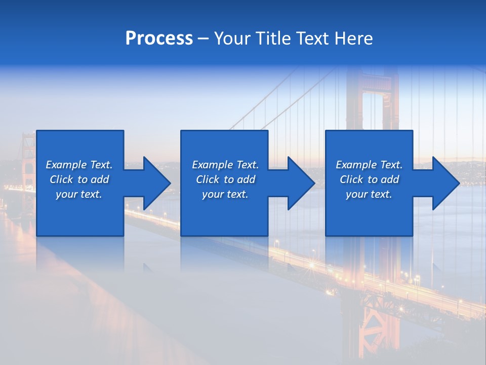 Travel Twin Lights PowerPoint Template