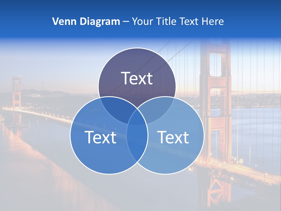 Travel Twin Lights PowerPoint Template