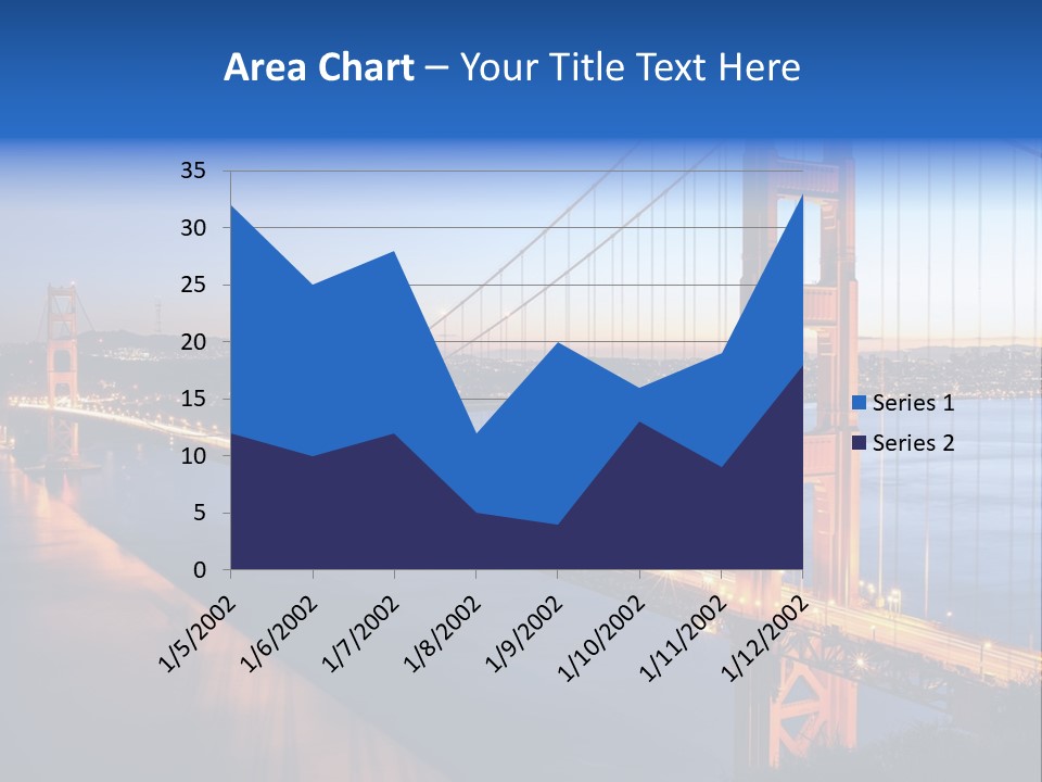 Travel Twin Lights PowerPoint Template