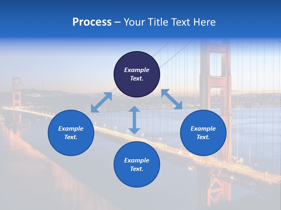 Travel Twin Lights PowerPoint Template
