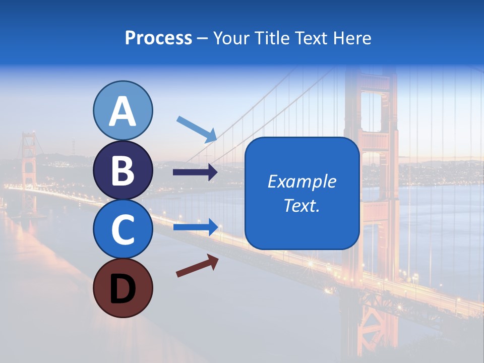 Travel Twin Lights PowerPoint Template