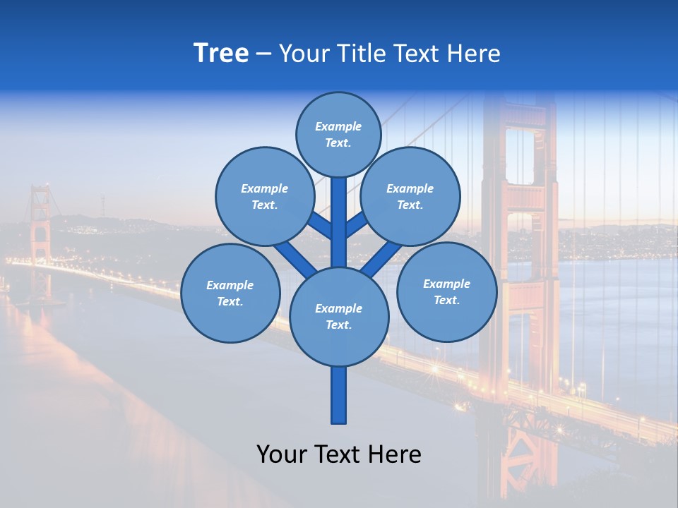 Travel Twin Lights PowerPoint Template