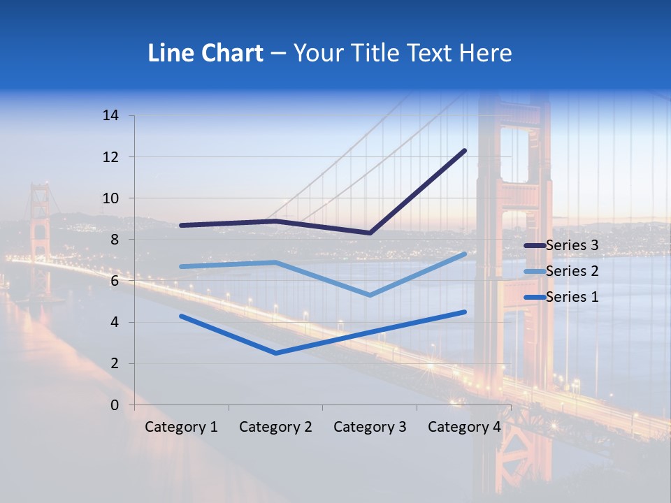 Travel Twin Lights PowerPoint Template
