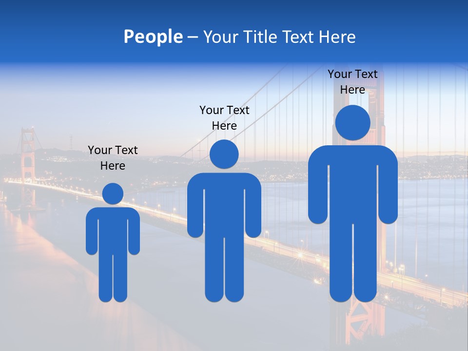 Travel Twin Lights PowerPoint Template