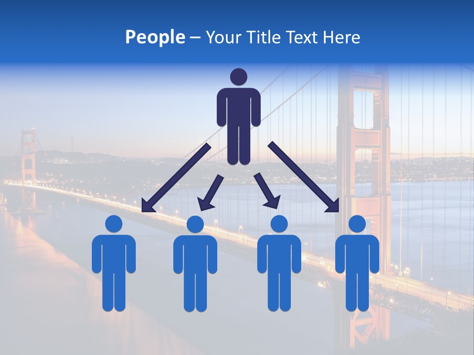 Travel Twin Lights PowerPoint Template