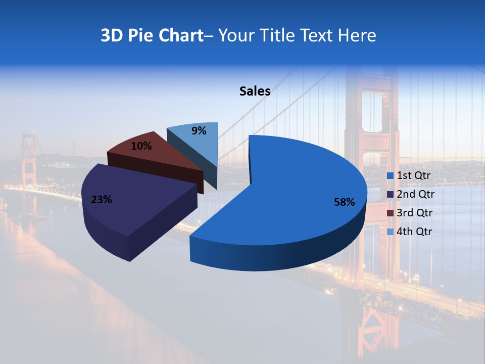 Travel Twin Lights PowerPoint Template