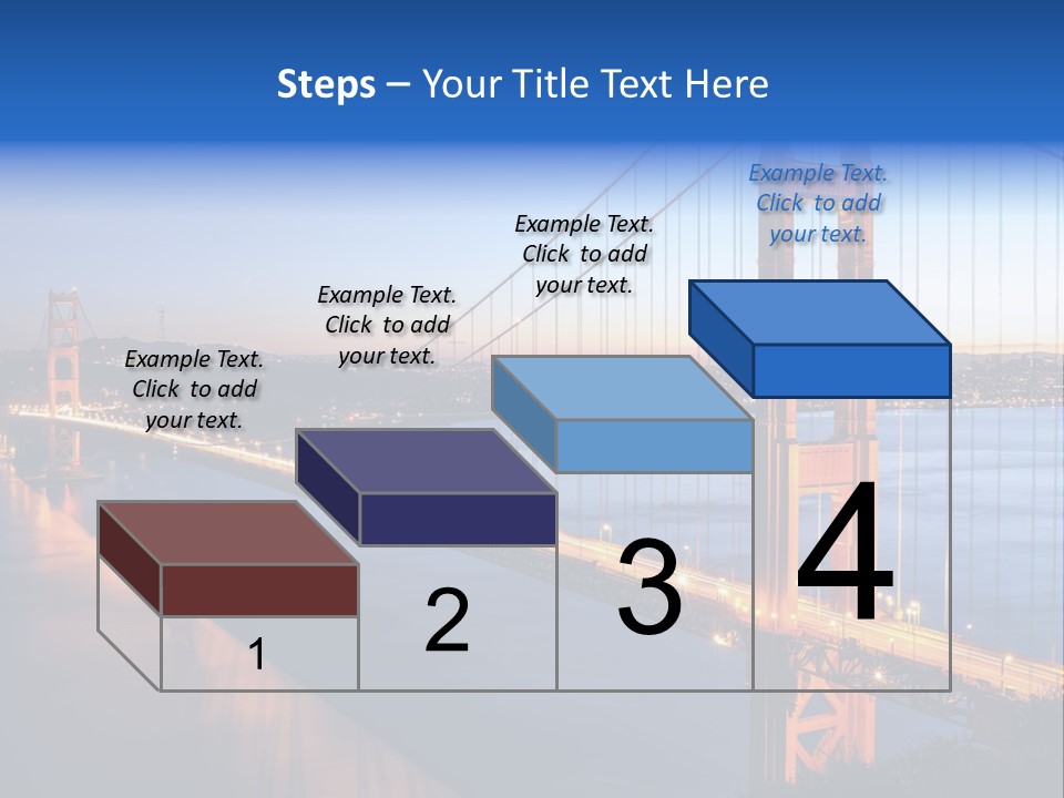 Travel Twin Lights PowerPoint Template