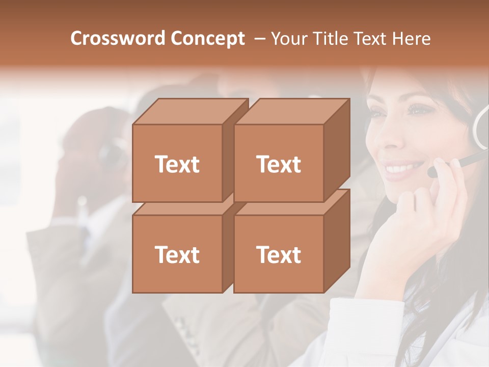 Business Mid Adult Businessman PowerPoint Template