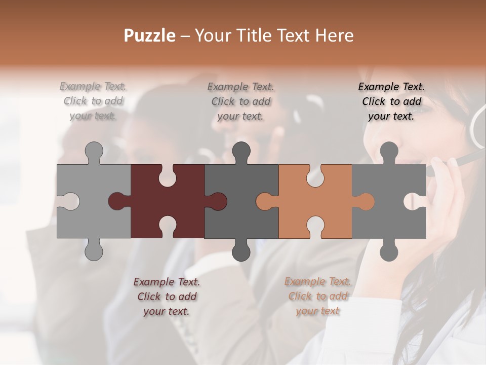 Business Mid Adult Businessman PowerPoint Template