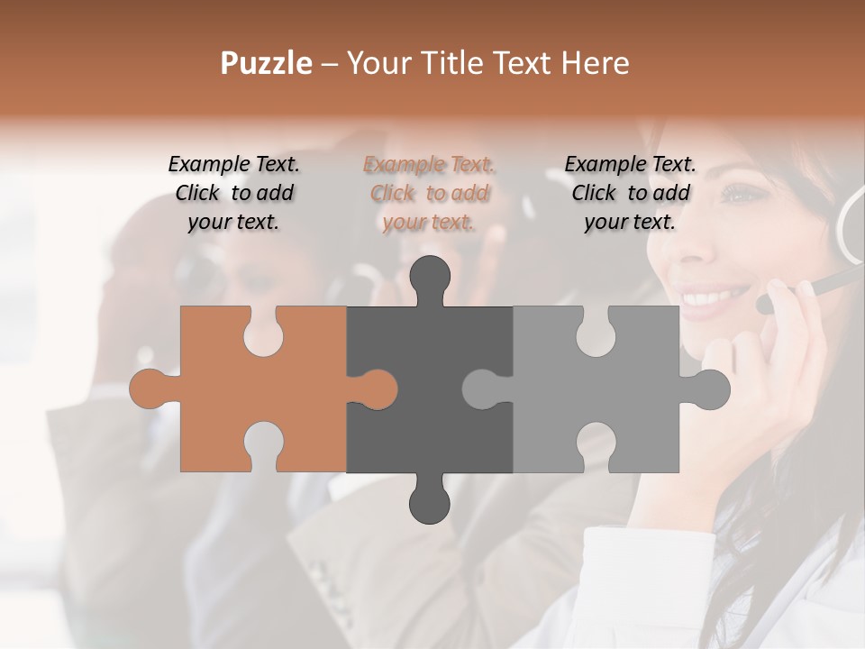 Business Mid Adult Businessman PowerPoint Template