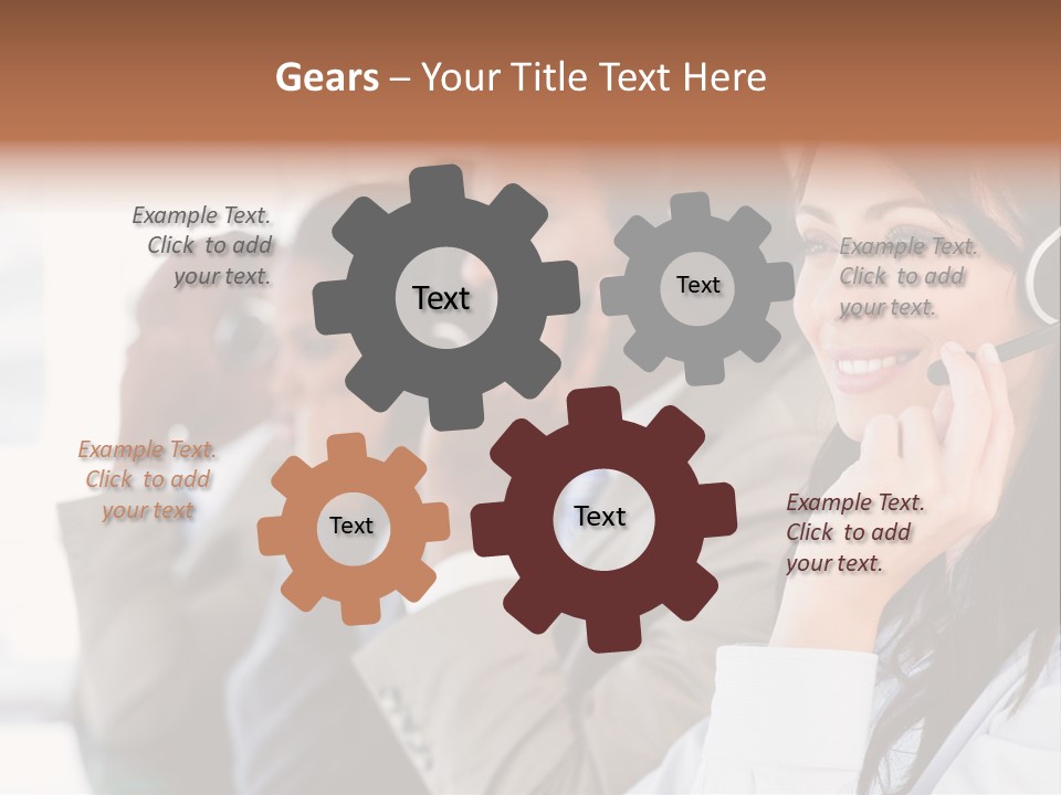 Business Mid Adult Businessman PowerPoint Template