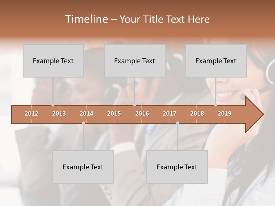 Business Mid Adult Businessman PowerPoint Template