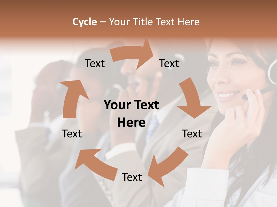 Business Mid Adult Businessman PowerPoint Template