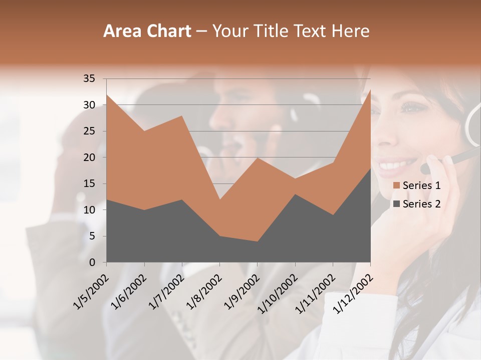 Business Mid Adult Businessman PowerPoint Template