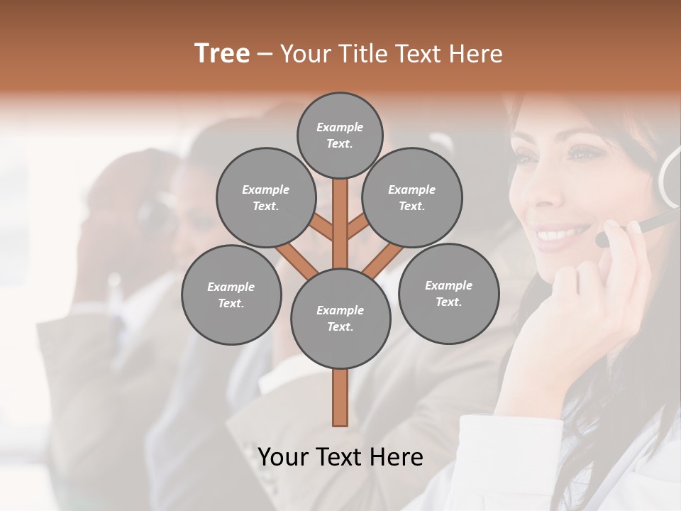 Business Mid Adult Businessman PowerPoint Template