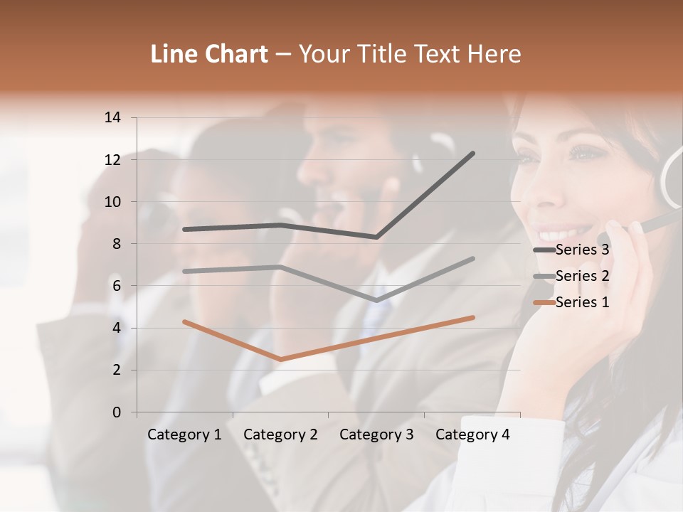 Business Mid Adult Businessman PowerPoint Template