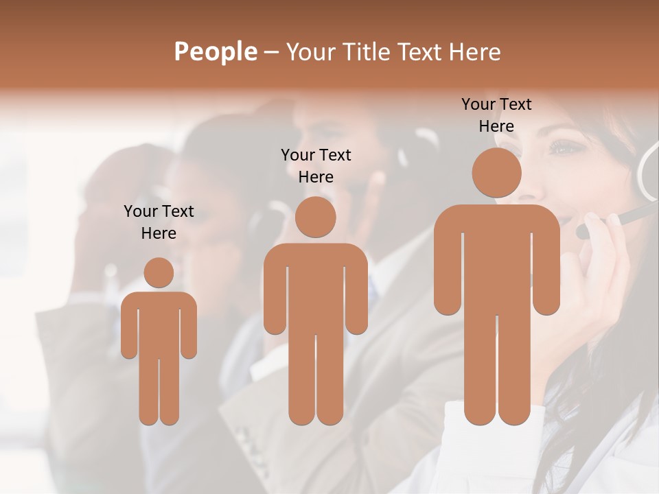 Business Mid Adult Businessman PowerPoint Template