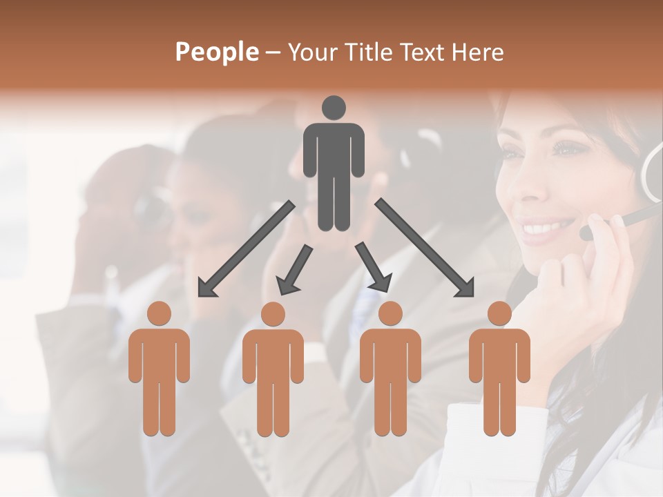 Business Mid Adult Businessman PowerPoint Template