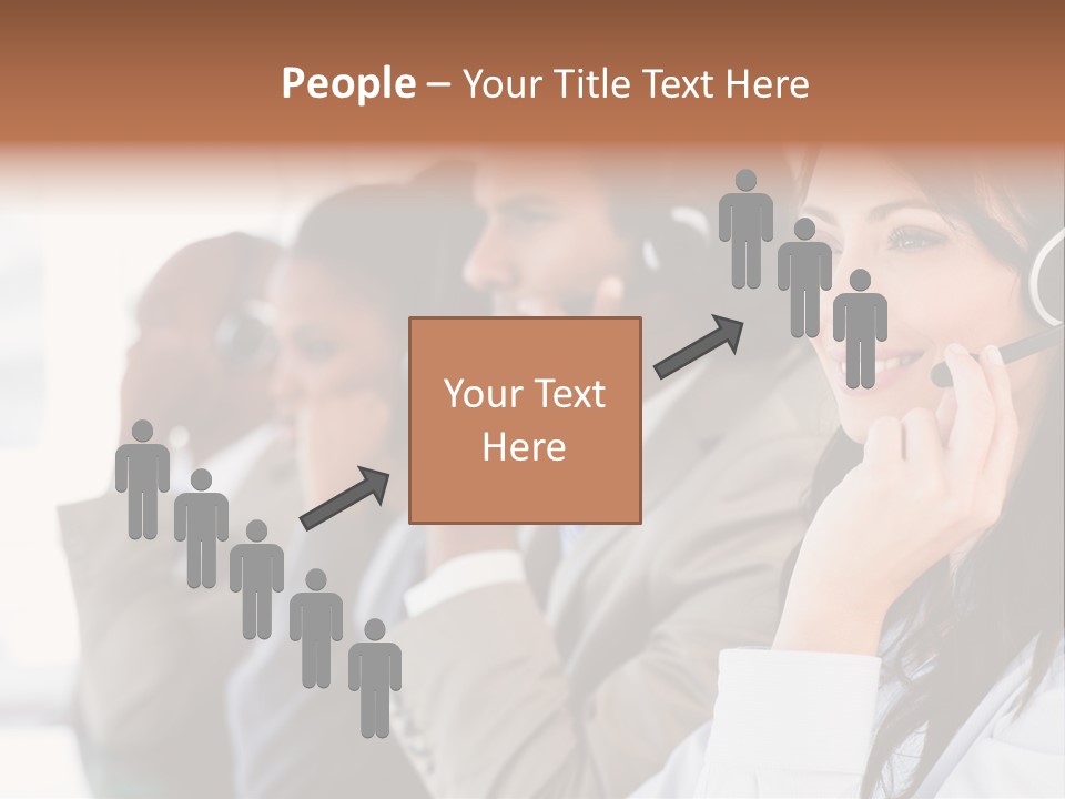 Business Mid Adult Businessman PowerPoint Template