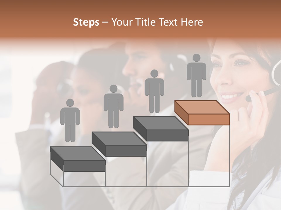 Business Mid Adult Businessman PowerPoint Template