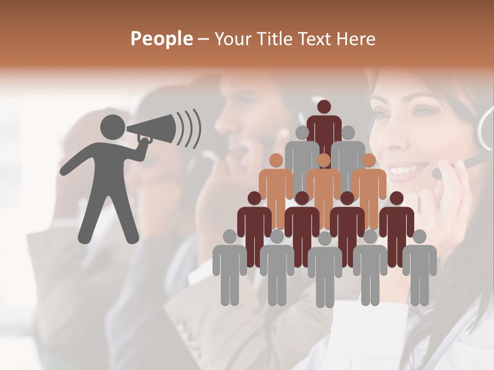 Business Mid Adult Businessman PowerPoint Template